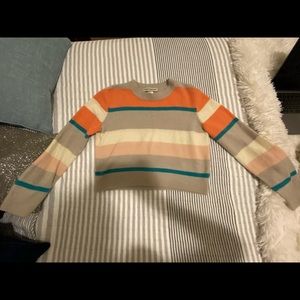 Spring crop sweater